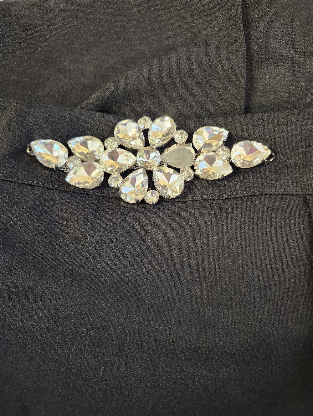 Shein Rhinestone And Ruffle Skirt - Picture 3 of 3